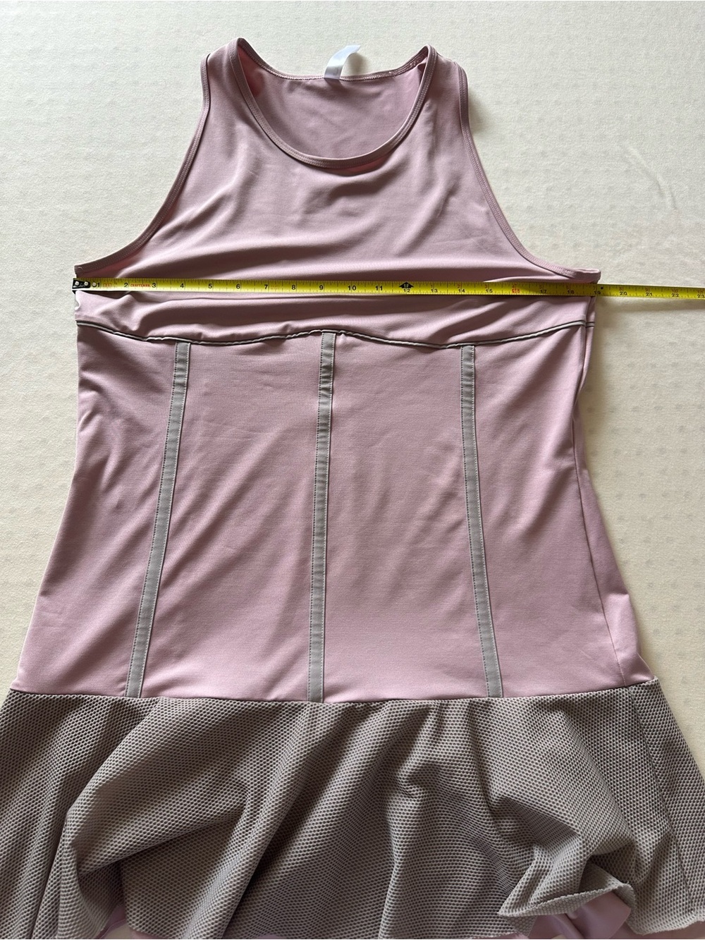 Inphorm Mai Dress Performance Tennis & Pickleball With Mesh Flounce Women’s XL - Picture 9 of 15